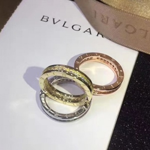 BULGARI White Gold/Rose Gold/Yellow Gold  ring - 불가리 여성용 화이트 골드/로즈 골드/옐로우 골드 반지 BUL0031.