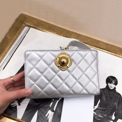 Chanel 2019  Women Mini Clutch Bag / Tote Bag,18CM - 샤넬 2019 여성용 미니 클러치백 / 토트백,CHAB1130,18CM,실버