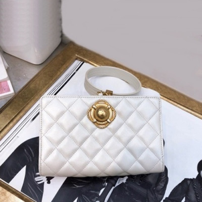 Chanel 2019  Women Mini Clutch Bag / Tote Bag,18CM - 샤넬 2019 여성용 미니 클러치백 / 토트백,CHAB1132,18CM,화이트