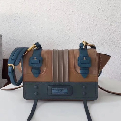 Prada 2019 Etiquette Shoulder Bag,24cm - 프라다 2019 에티켓 여성용 숄더백 ,1BD093-2,24cm,카멜