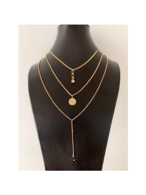 Gucci  Necklace 18k Yellow Gold - 구찌 여성용 목걸이 18K도금 옐로우 골드.Guc0018.
