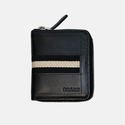 Bally 2019 Mens Leather Coin Purse - 발리 남성용 레더 코인 퍼스, BALB0005.블랙