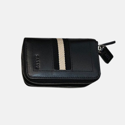 Bally 2019 Mens Leather Key / Coin Purse - 발리 남성용 레더  키/코인 퍼스, BALB0006.블랙