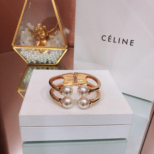 CELINE Yellow Gold Bangle  - 셀린느 여성용 팔지18k 도금 옐로우 골드cel0010.