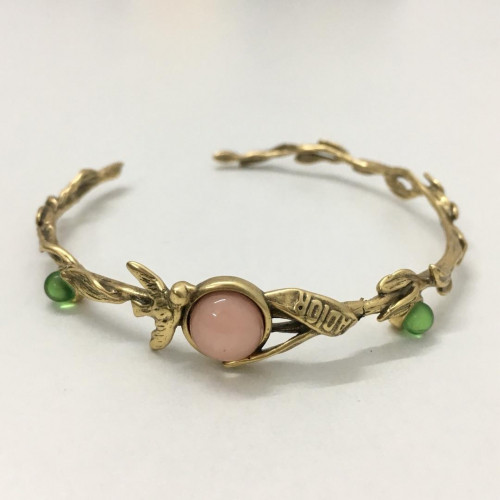 Dior Yellow Glod Bangle - 디올 여성 옐로우 골드 도금 팔찌Dio0063.