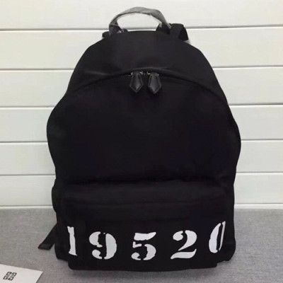 [데일리 백팩]Givenchy 2019 Canvas & Leather Back Pack,41cm - 지방시 2019 캔버스 & 레더 남여공용 백팩 GVB0277,41cm,블랙