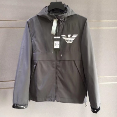 Armani 2019 Mens  Windproof Jacket - 알마니 남성  방풍자켓 ARMJK0016.Size(m - 3xl).그레이