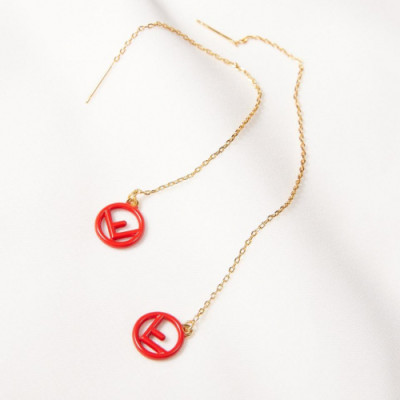 FENDI   Earring - 펜디 여성용 귀걸이 fen0004.컬러(레드)