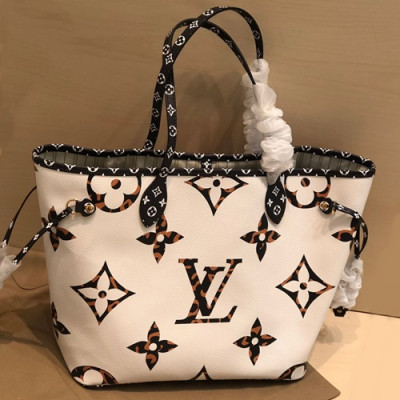 Louis Vuitton 2019 Never Full Tote Shoulder Shopper Bag,32cm - 루이비통 2019 네버풀 토트 숄더 쇼퍼백 M41177,LOUB1614 ,32cm,화이트