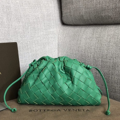 Bottega Veneta 2019 The Pouch Bag / Shoulder Bag - 보테가 베네타 2019 더 파우치 백 / 숄더백, 585852A ,BVB0307,그린