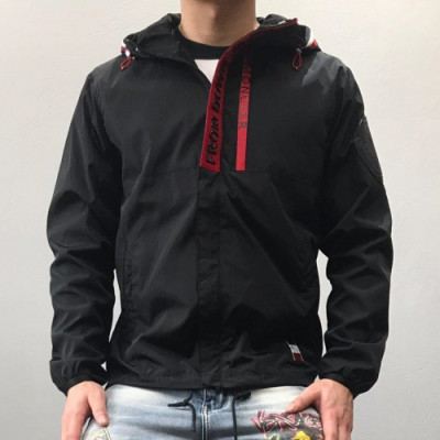 Mocler  2019 Mm/Wm Casual Windproof Hood Jacket - 몽클레어 남자 캐쥬얼 방풍 후드자켓 MONJK0029.Size(m - 2xl).블랙