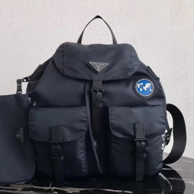 Prada 2019 Nylon Back Pack ,32CM - 프라다 2019 나일론 남여공용 백팩 1BZ811-9,32CM,네이비