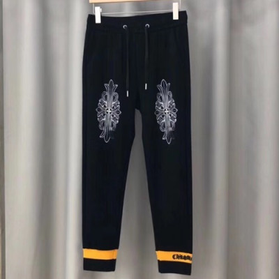 Chrome Hearts 2019 Mens Casual Logo Training Pants - 크롬하츠 2019 남성 캐쥬얼 로고 트레이닝 팬츠 CHRPT0004.Size(m - 2xl).블랙