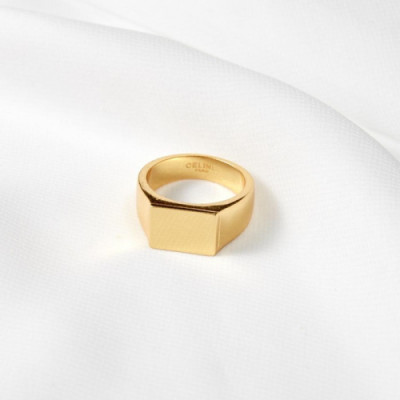 Celine  Yellow Gold Ring -셀린느 여성용 옐로우 골드 반지Cel0018.