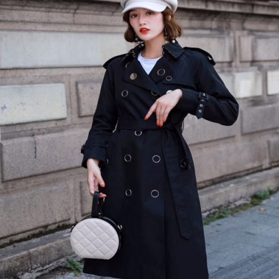 Burberry 2019 Womens Classic Coat - 버버리 2019 여성 클래식 코트 BURCT0067.Size(s - 2xl)，블랙