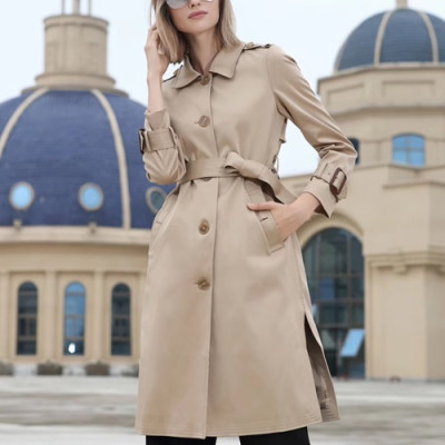 Burberry 2019 Womens Classic Heritage Trench Coat - 버버리 2019 여성 클래식 빈티지 트렌치 코트 BURCT0111.Size(s - 2xl)，베이지