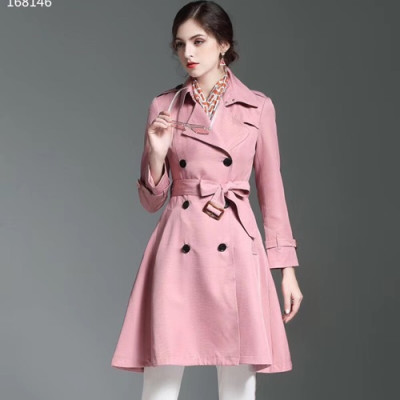 Burberry 2019 Womens Classic Heritage Trench Coat - 버버리 2019 여성 클래식 빈티지 트렌치 코트 BURCT0124.Size(s - 2xl),핑크