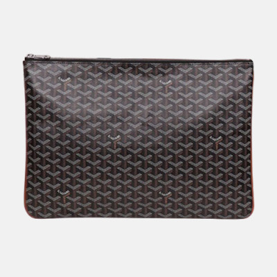 Goyard 2019 PVC Clutch Bag,40CM - 고야드 2019 PVC 남여공용 클러치백,GYB0126,40CM,블랙