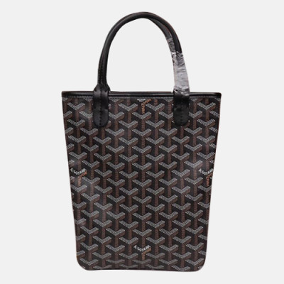 Goyard 2019 PVC Mini Tote Shopper Bag,23.5cm - 고야드 2019 PVC 미니 토트 쇼퍼백,GYB0138,23.5cm,블랙