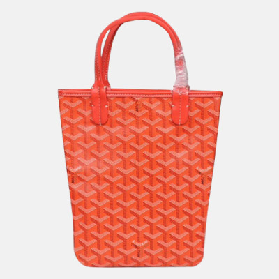 Goyard 2019 PVC Mini Tote Shopper Bag,23.5cm - 고야드 2019 PVC 미니 토트 쇼퍼백,GYB0144,23.5cm,오렌지