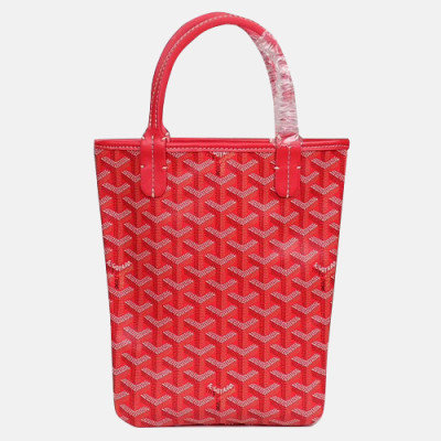 Goyard 2019 PVC Mini Tote Shopper Bag,23.5cm - 고야드 2019 PVC 미니 토트 쇼퍼백,GYB0148,23.5cm,레드