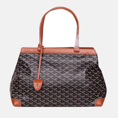 Goyard 2019 PVC Bellechasse Tote Bag,40cm - 고야드 2019 PVC 벨샤스 토트백,GYB0172,40cm,블랙