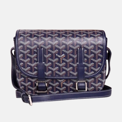 Goyard 2019 PVC Shoulder Bag,23cm - 고야드 2019 PVC 여성용 숄더백,GYB0182,23cm,네이비