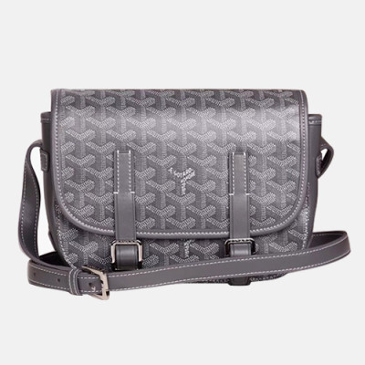 Goyard 2019 PVC Shoulder Bag,23cm - 고야드 2019 PVC 여성용 숄더백,GYB0183,23cm,그레이