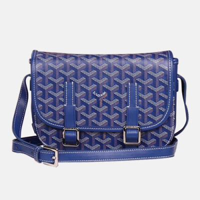 Goyard 2019 PVC Shoulder Bag,23cm - 고야드 2019 PVC 여성용 숄더백,GYB0187,23cm,블루