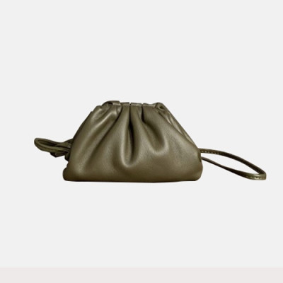 Bottega Veneta 2019 Charm In Butter Leather Coin Purse / Key Purse,13.5cm - 보테가베네타 2019 여성용 버터 참 레더 코인퍼스 / 키 퍼스,577816-BVW0133, 13.5cm,카키