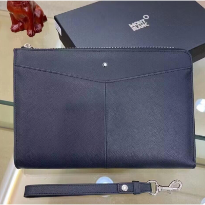 Mont Blanc 2024 Mens Clutch Bag - 몽블랑 2024 남성용 클러치백,MBB0010 ,블랙