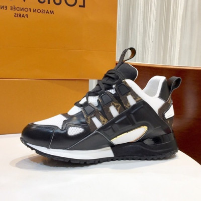 Louis vuitton 2019 Ladies Leather Running Shoes - 루이비통 2019 여성용 레더 런닝화 LOUS0001.Size(225 - 255).블랙