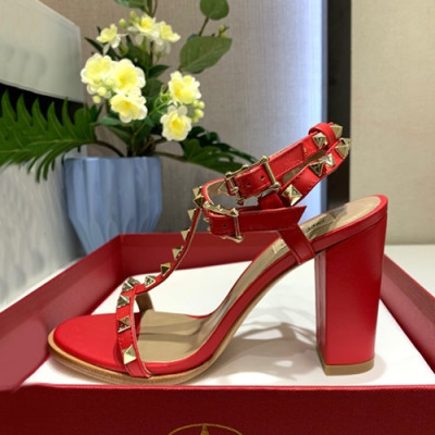 Valentino 2019 Ladies High Heel Sandal - 발렌티노 2019 여성용 하이 힐 샌들, VTS0019,Size(225 - 255),레드