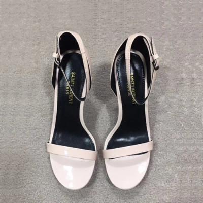 Saint Laurent 2019 Ladies High Heel Sandal - 입생로랑 2019 여성용 하이힐 샌들,SLS0015.Size(225 - 245).연베이지