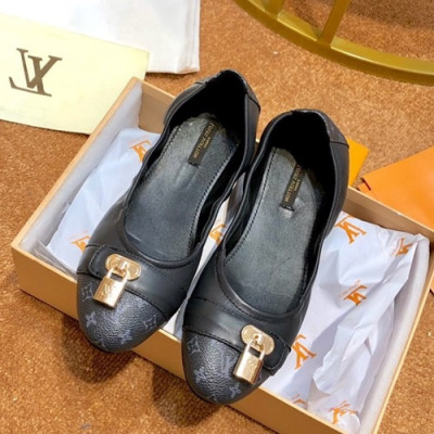 Louis Vuitton 2019 Ladies Ballet Flat Shoes - 루이비통 2019 여성용 발렛 플랫 슈즈 LOUS0034.Size(225 - 245).블랙