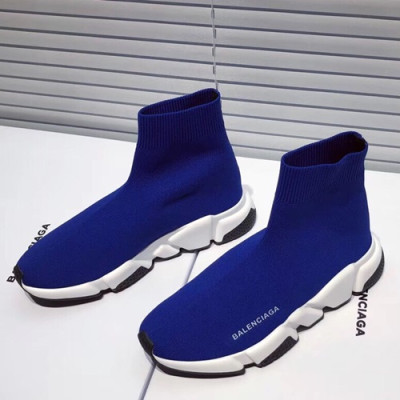 Balenciaga 2019 Ladies Speed Runner - 발렌시아가 2019 여성용 스피드러너 BALS0001,Size(225 - 245),블루