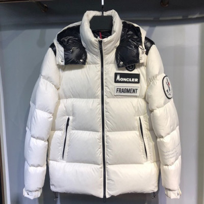 Moncler 2019 Mens Down Padding - 몽클레어 2019 남성 다운 패딩 MON0162,Size(M - 3XL).컬러(화이트)