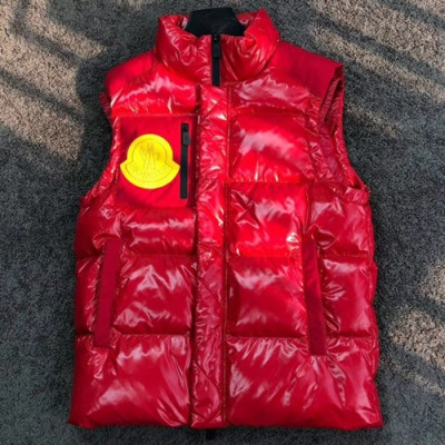 Moncler 2019 Mens Logo Casual Vest - 몽클레어 남성 로고 캐쥬얼 조끼 MON0184.Size(4 - 8).컬러(레드)