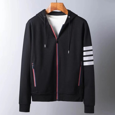 Thom Browne 2019 Mens Casual Hood Jacket - 톰브라운 남성 캐쥬얼 후드자켓 THOHT0104.Size(M - 3XL).블랙