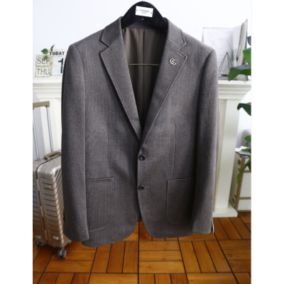 Gucci  Mens Embroidery Logo Cotton Suit - 구찌 남성 자수 로고 코튼 슈트 GUCCT0103.Size(48 - 58).그레이