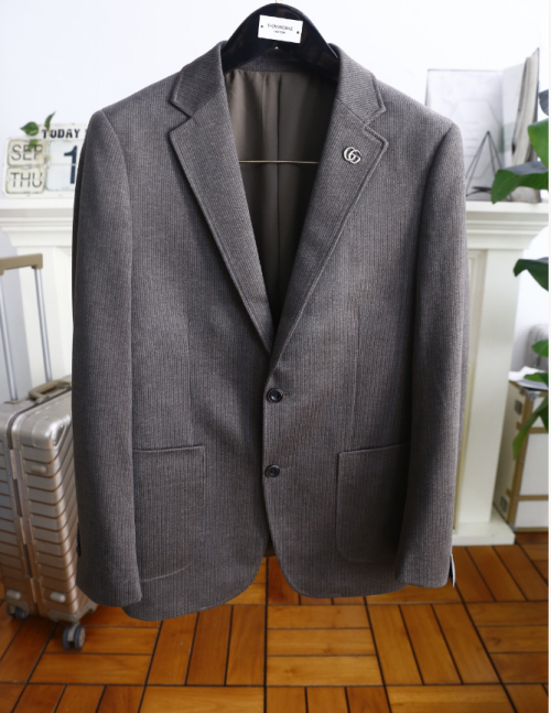 Gucci  Mens Embroidery Logo Cotton Suit - 구찌 남성 자수 로고 코튼 슈트 GUCCT0103.Size(48 - 58).그레이