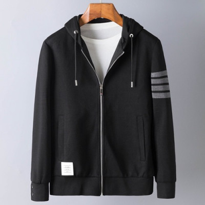 [톰브라운]Thom Browne 2019 Mens Casual Cotton Hoodie - 톰브라운 2019 남성 캐쥬얼 코튼 후디 Thom0107x.Size(m - 3xl).2컬러(블랙/그레이)