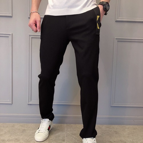 Fendi 2019 Mens Casual Logo Training Pants  -펜디 남성 캐쥬얼 로고 트레이닝 팬츠 FENTP0060.Size(M-3XL).컬러(블랙)