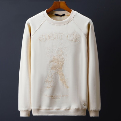 LouisVuitton 2019 Mm/Wm Logo Wolf Cotton Hood Tee - 루이비통 남자 로고 울프 코튼 후드티 LOUHT0060.Size(S-2XL).화이트