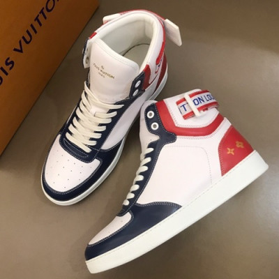 Louis vuitton 2019 Mm/Wm Leather Sneakers  - 루이비통 2019 남여공용 레더 스니커즈 LOUS0107,Size(225 - 270).화이트