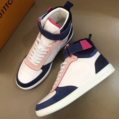 Louis vuitton 2019 Mm/Wm Leather Sneakers  - 루이비통 2019 남여공용 레더 스니커즈 LOUS0108,Size(225 - 270).화이트