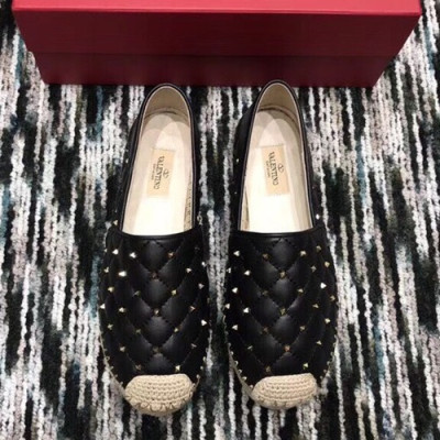 Valentino 2019 Ladies Leather Slip On - 발렌티노 2019 여성용 레더 슬립온 VTS0074.Size(225 - 255).블랙