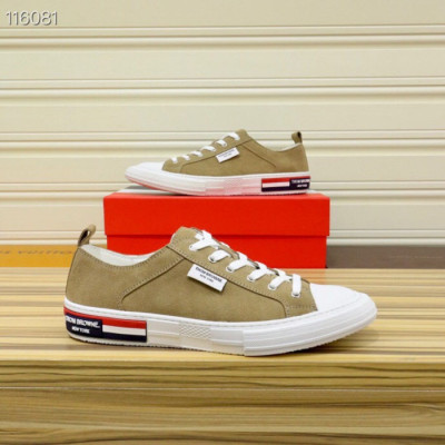 Thom Brown 2024 Mens Leather Sneakers - 톰브라운 2024 남성용 레더 스니커즈 THOMS0011,Size(245 - 275).카키