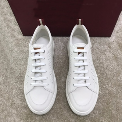 Bally 2019 Mens Leather Sneakers - 발리 2019 남성용 레더 스니커즈,BALS0052,Size(245 - 265).화이트