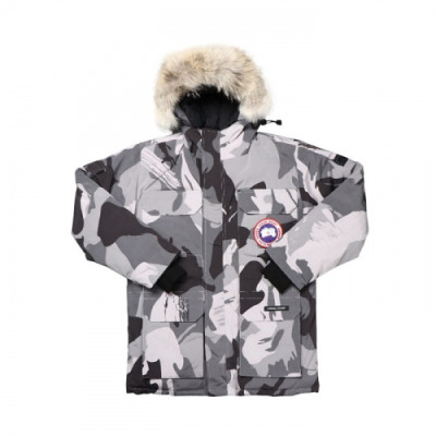 [커스텀급]Canada Goose 2019 Mens 08Expedition Logo Oversize Down Padding - 캐나다구스 2019 남성 로고 오버사이즈 다운패딩 Can0090x.Size(xs - 2xl).밀리터리그레이